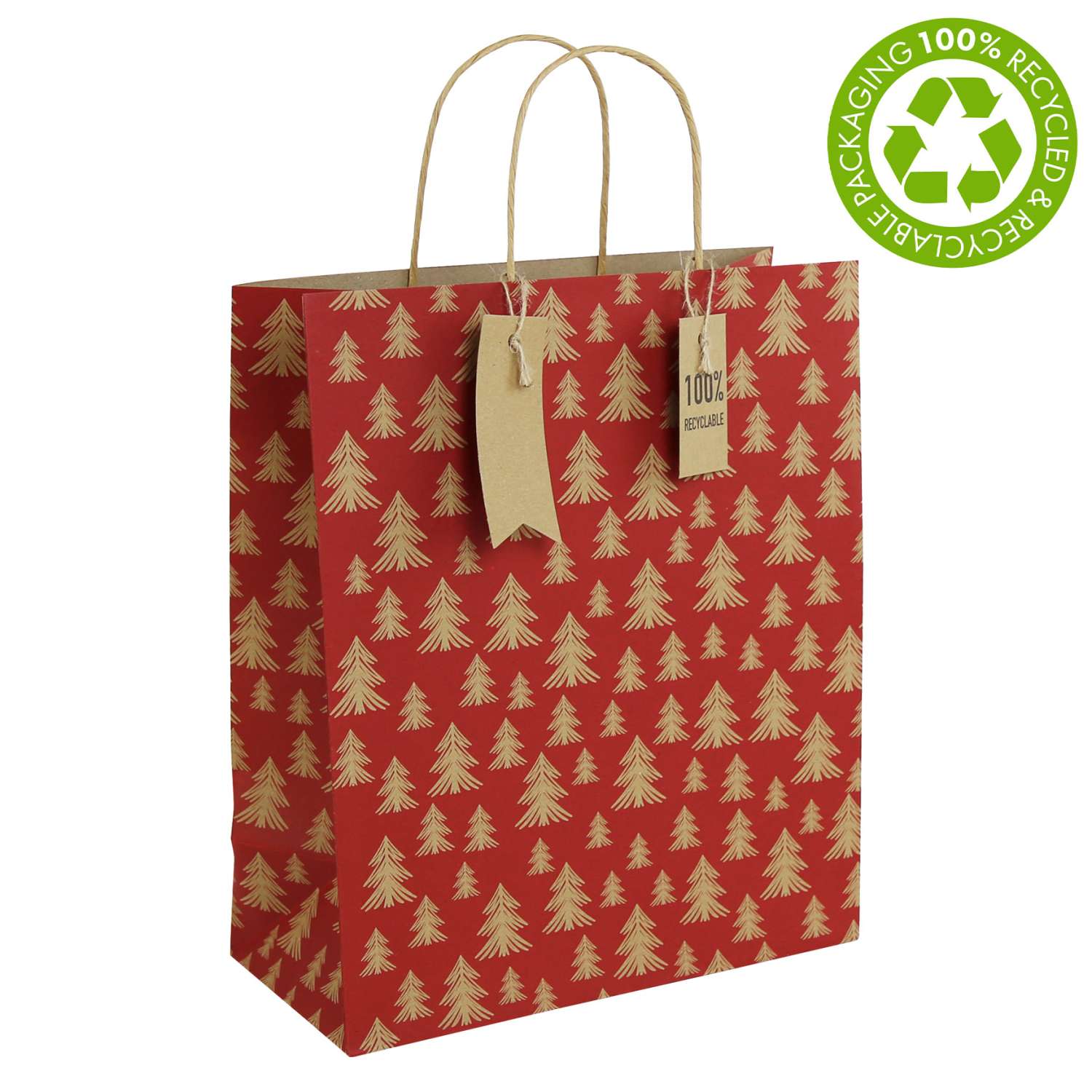 christmas gift bags recyclable